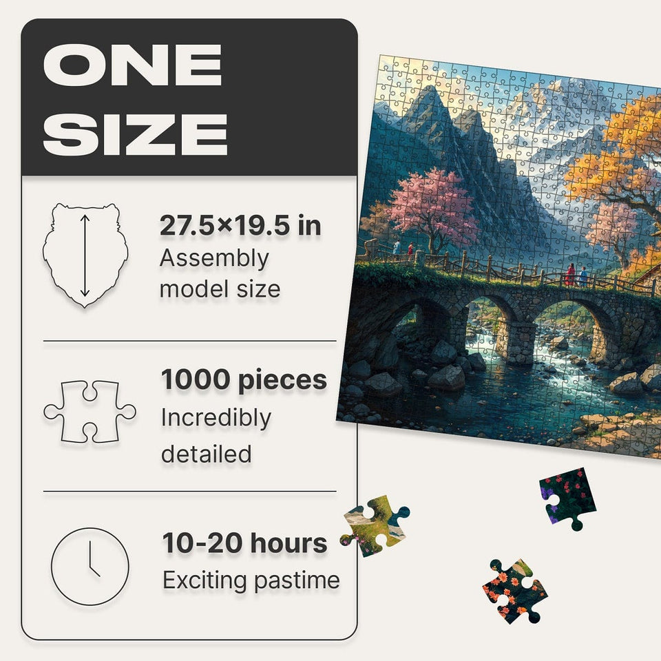 Landscape 1000 pieces Jigsaw Puzzle