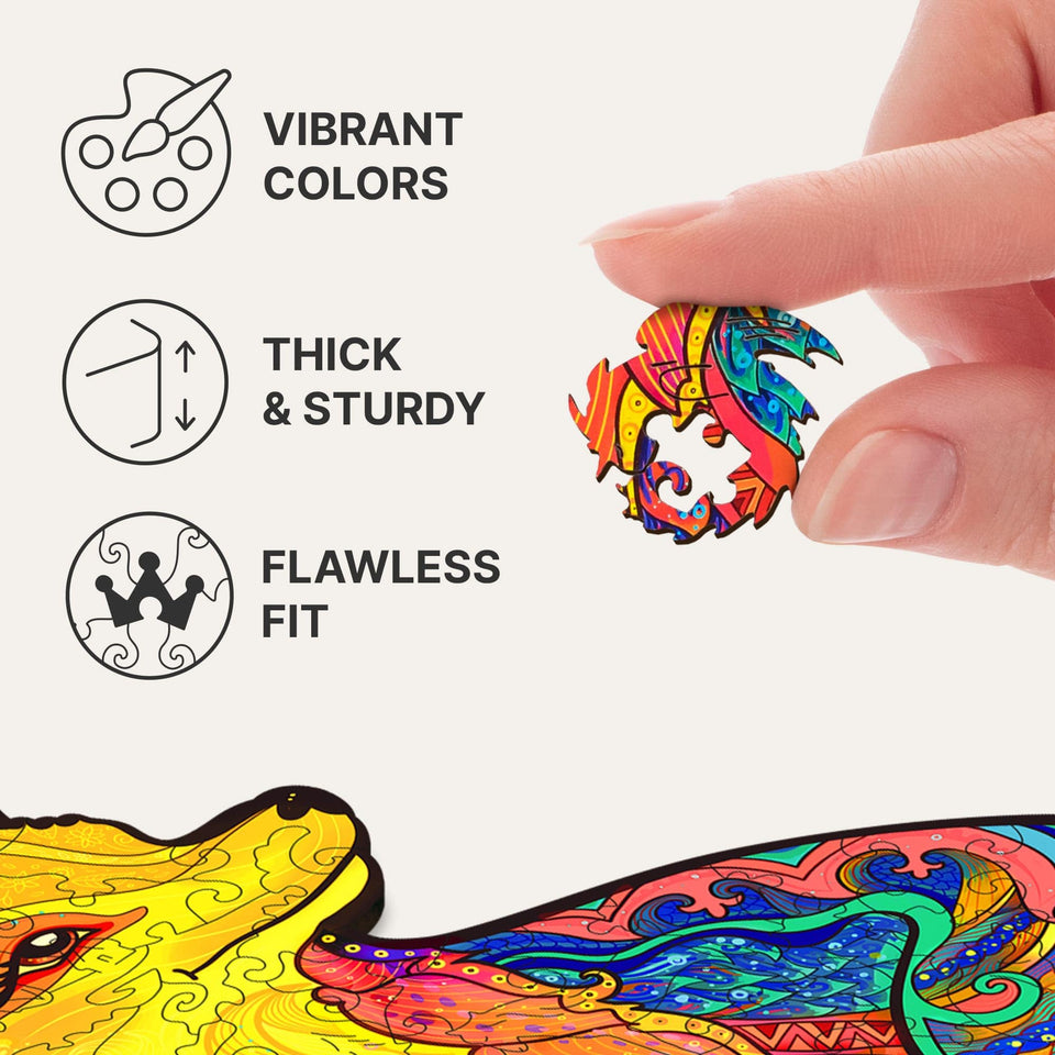 Alluring Fox Jigsaw Puzzle