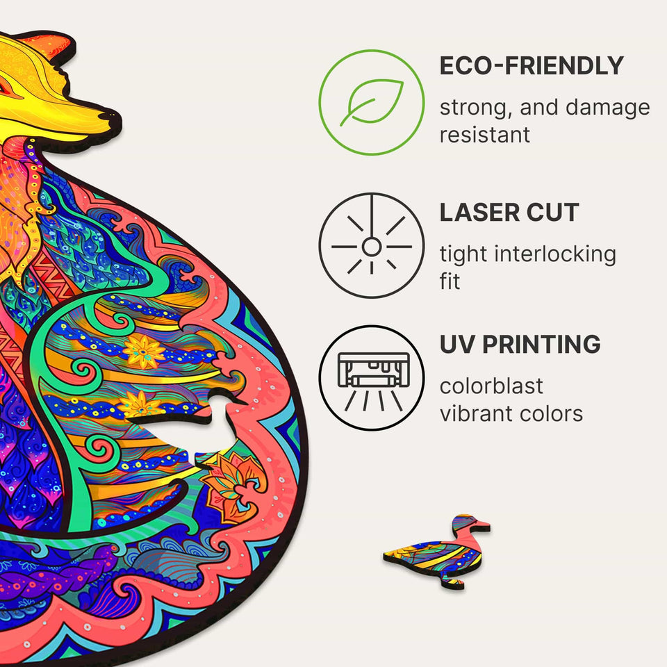 Alluring Fox Jigsaw Puzzle