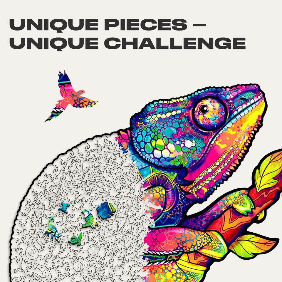 Chameleon Jigsaw Puzzle