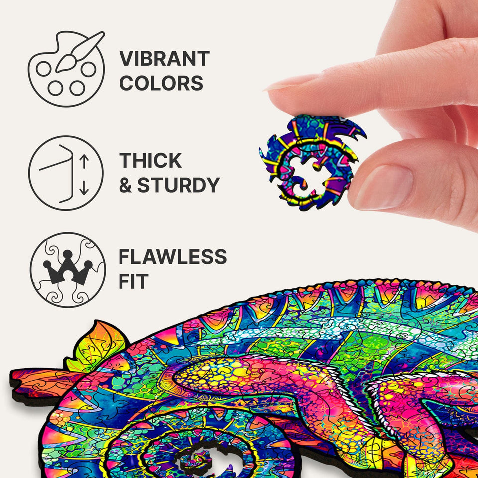 Chameleon Jigsaw Puzzle