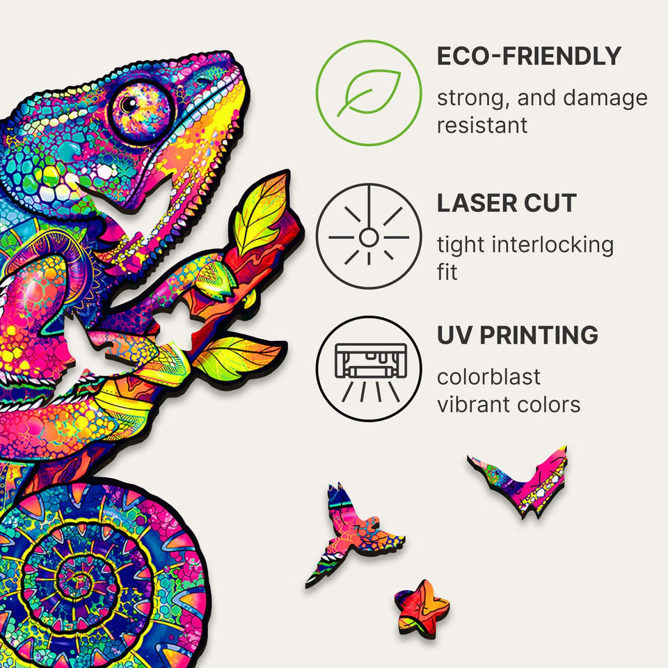 Chameleon Jigsaw Puzzle