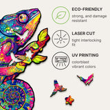 Chameleon Jigsaw Puzzle