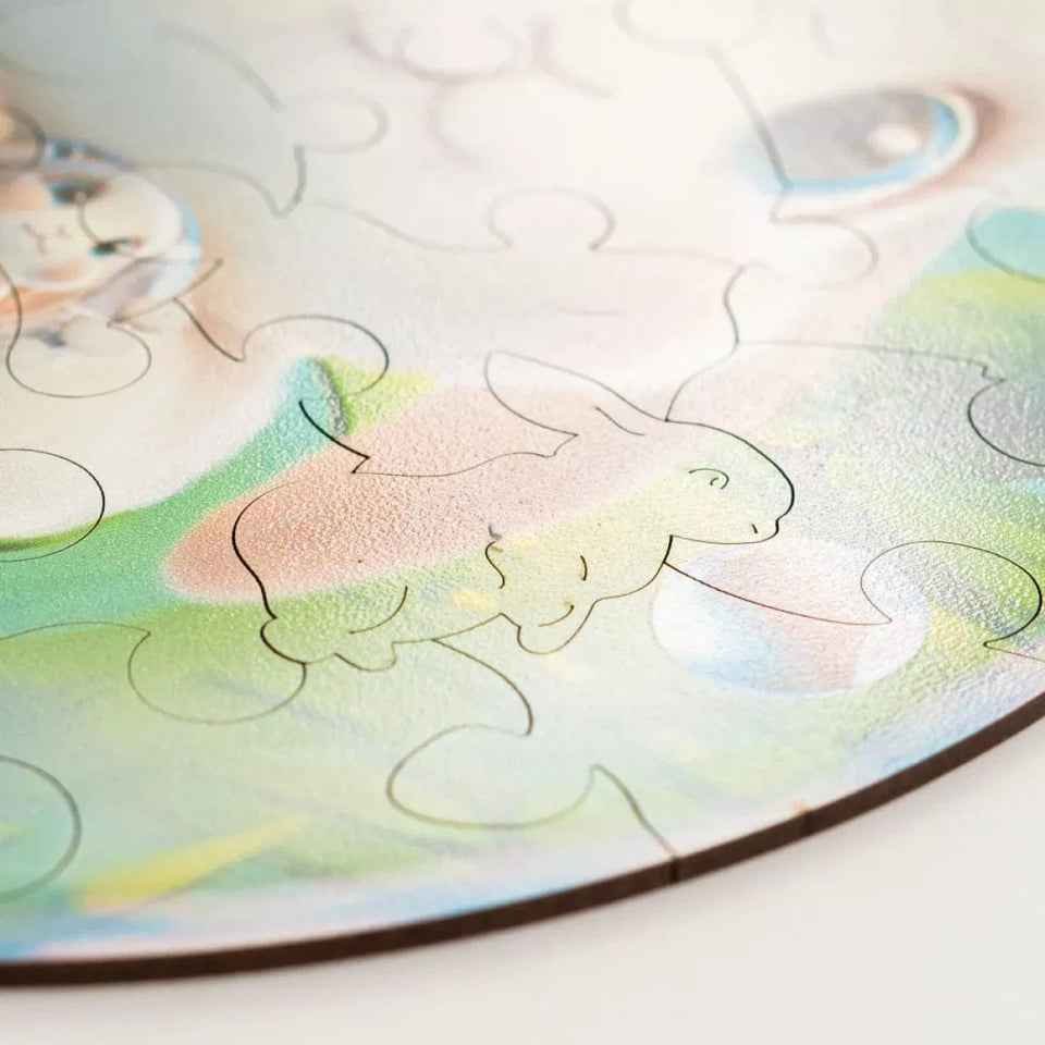 Rabbit Bubblezz Jigsaw Puzzle