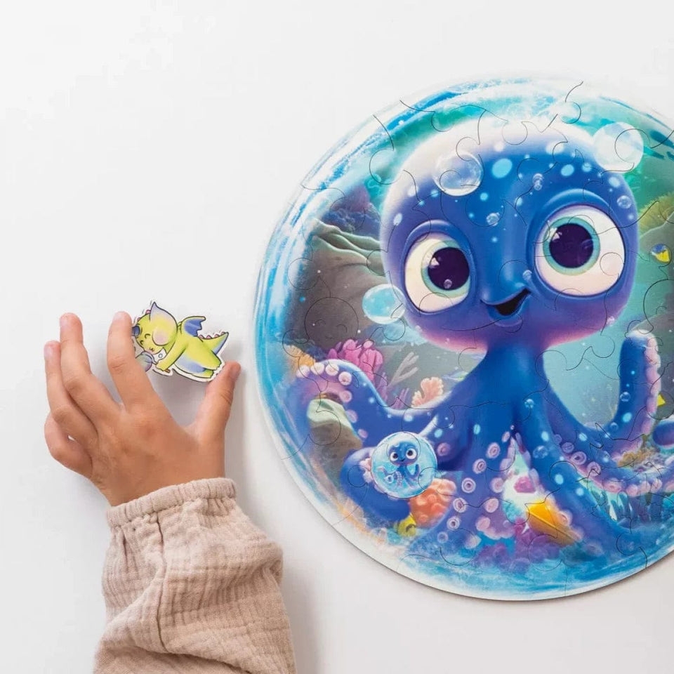 Octopus Bubblezz Jigsaw Puzzle