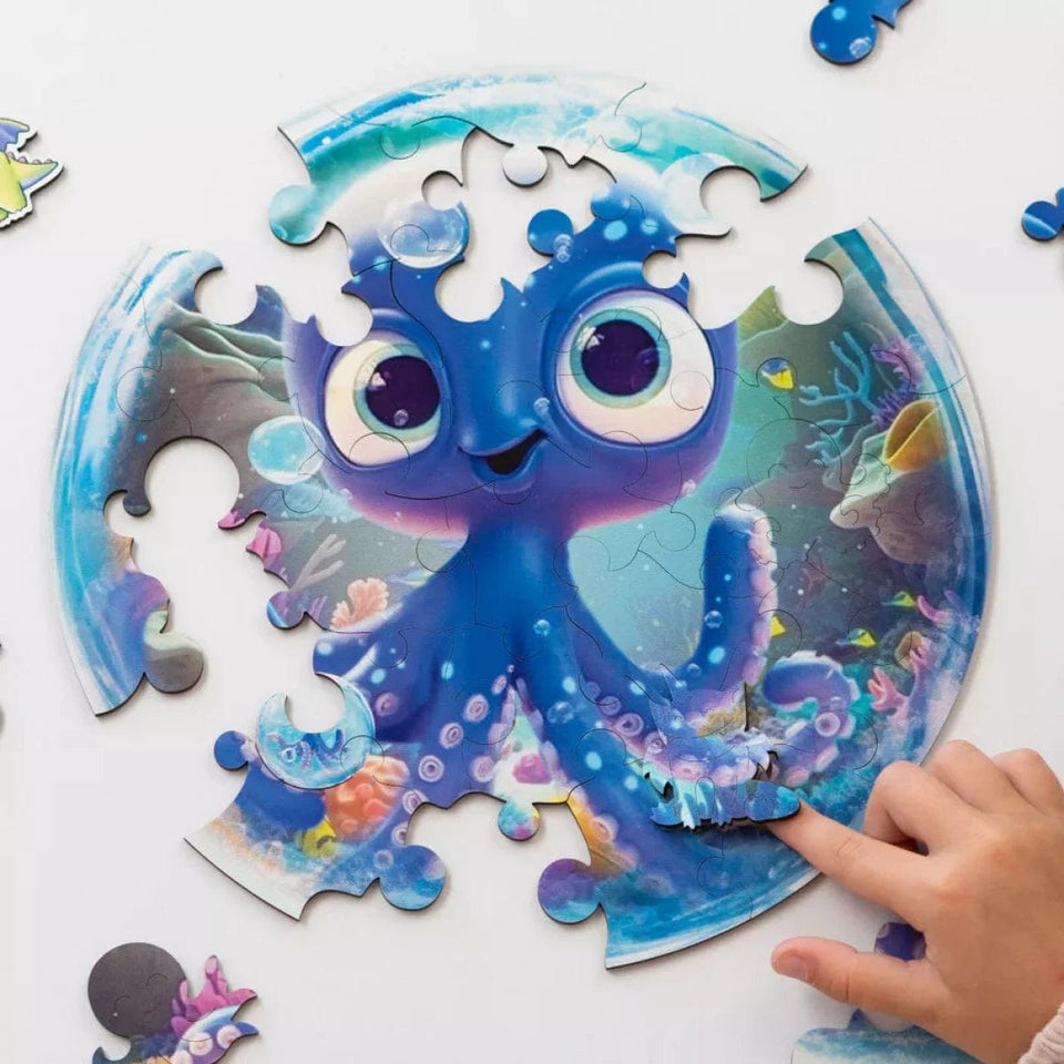 Octopus Bubblezz Jigsaw Puzzle