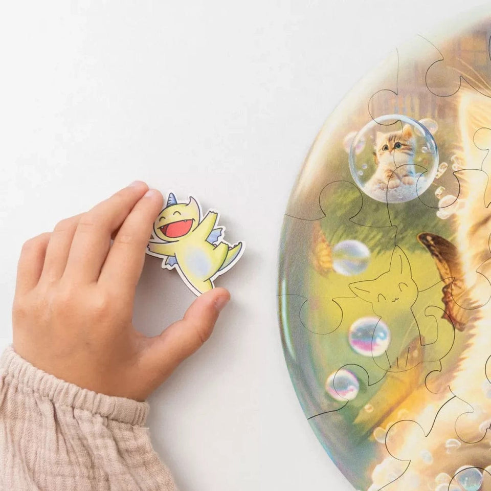 Kitty Bubblezz Jigsaw Puzzle