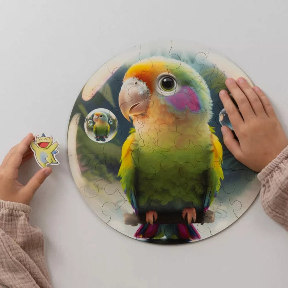 Parrot Bubblezz Jigsaw Puzzle