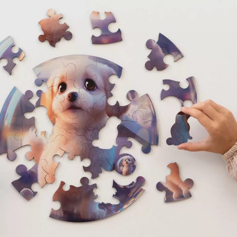 Puppy Bubblezz Jigsaw Puzzle