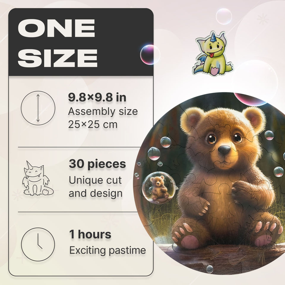 Bear Bubblezz Jigsaw Puzzle