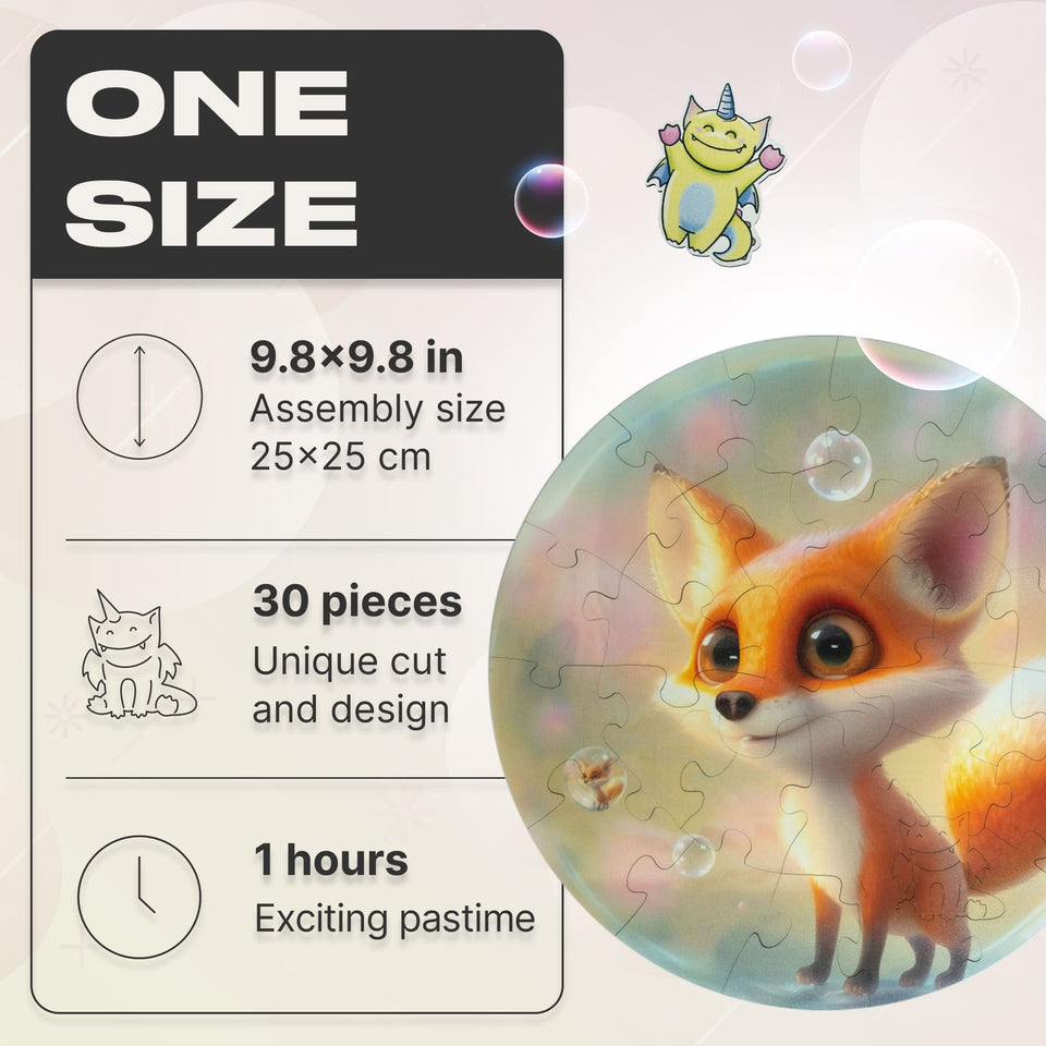 Fox Bubblezz Jigsaw Puzzle