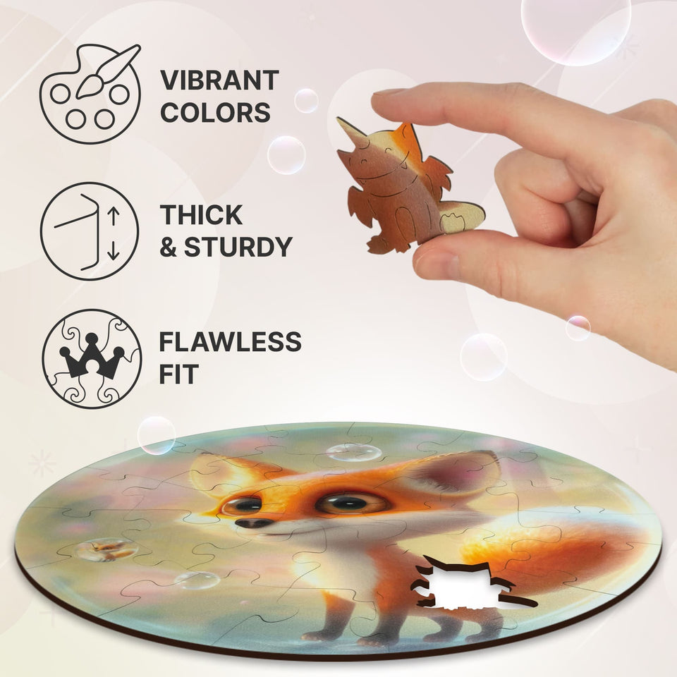 Fox Bubblezz Jigsaw Puzzle