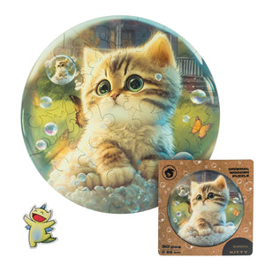 Kitty Bubblezz Jigsaw Puzzle