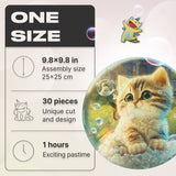 Kitty Bubblezz Jigsaw Puzzle