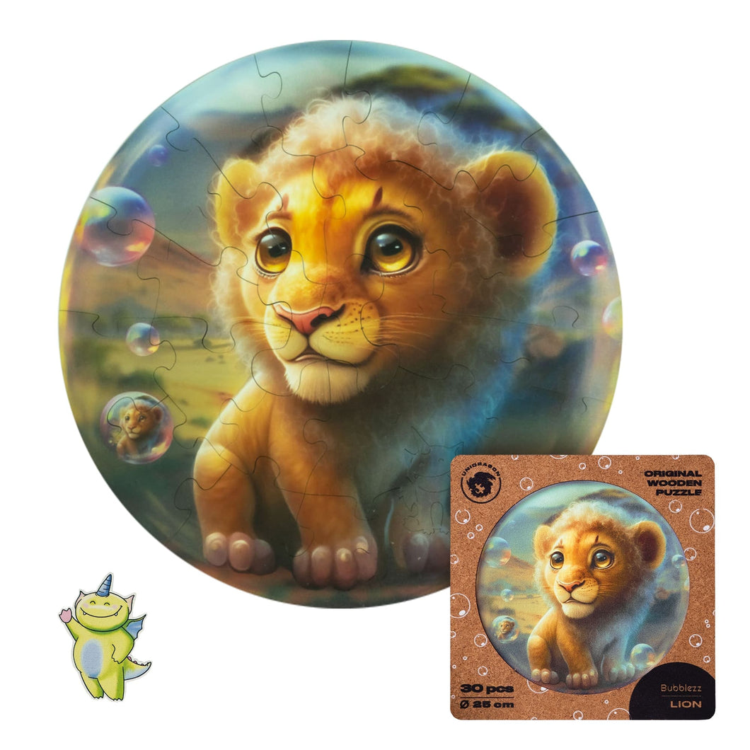 Lion Bubblezz Jigsaw Puzzle