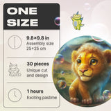 Lion Bubblezz Jigsaw Puzzle