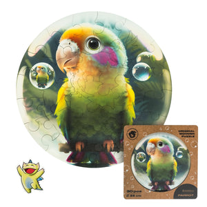 Parrot Bubblezz Jigsaw Puzzle