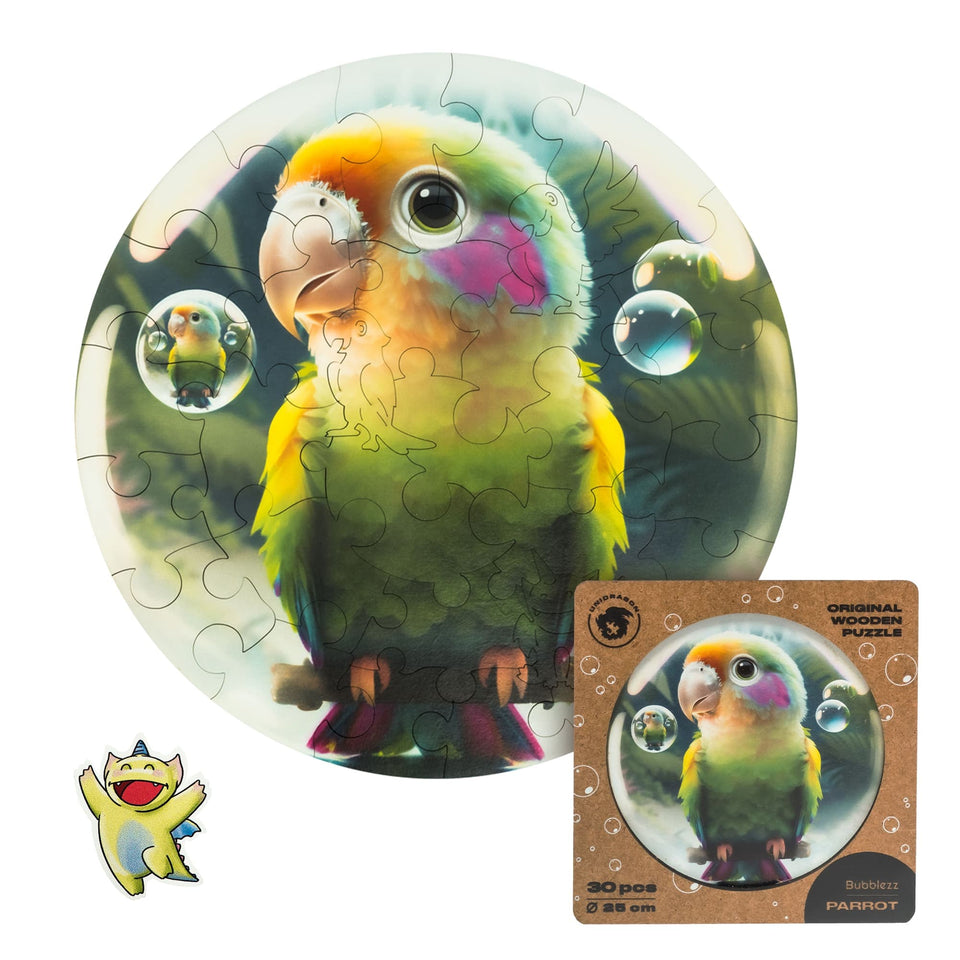 Parrot Bubblezz Jigsaw Puzzle