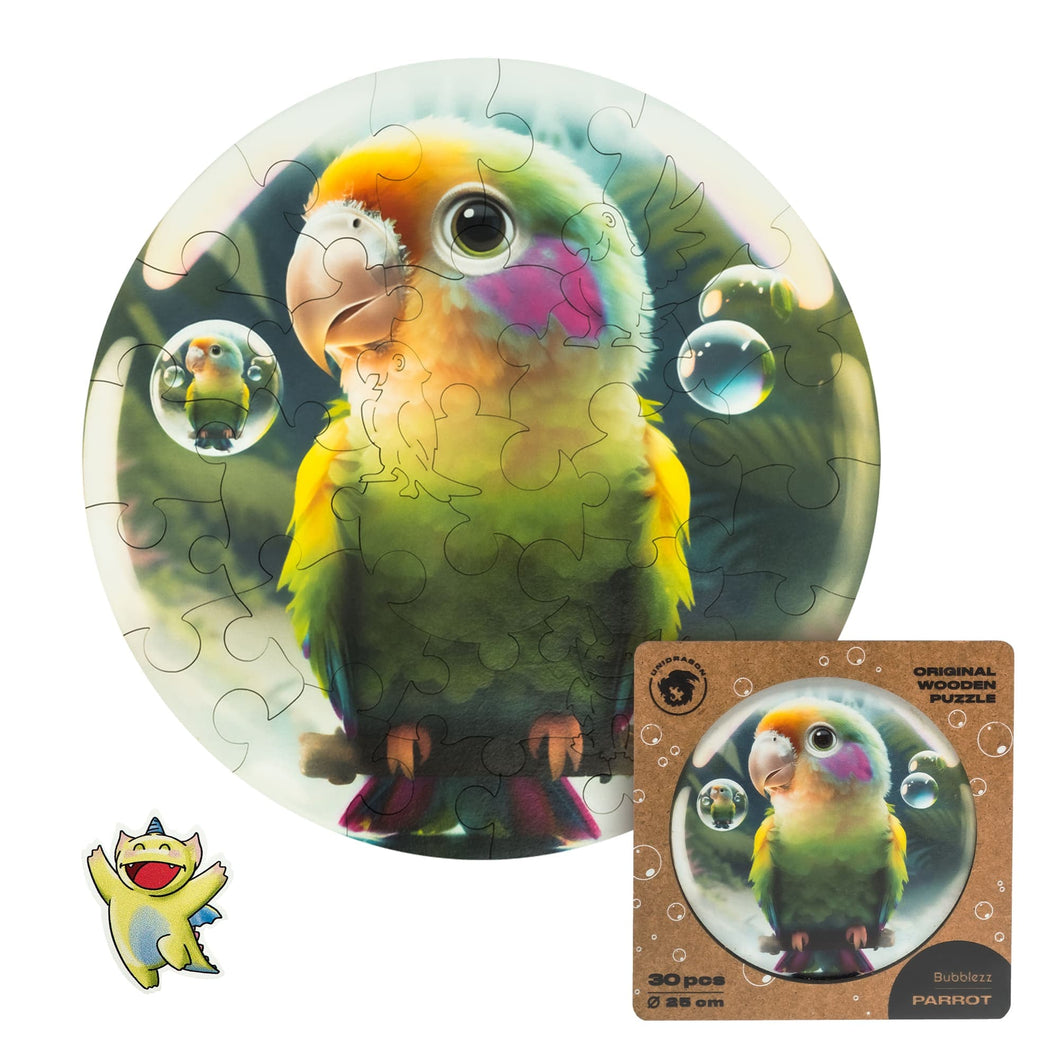 Parrot Bubblezz Jigsaw Puzzle