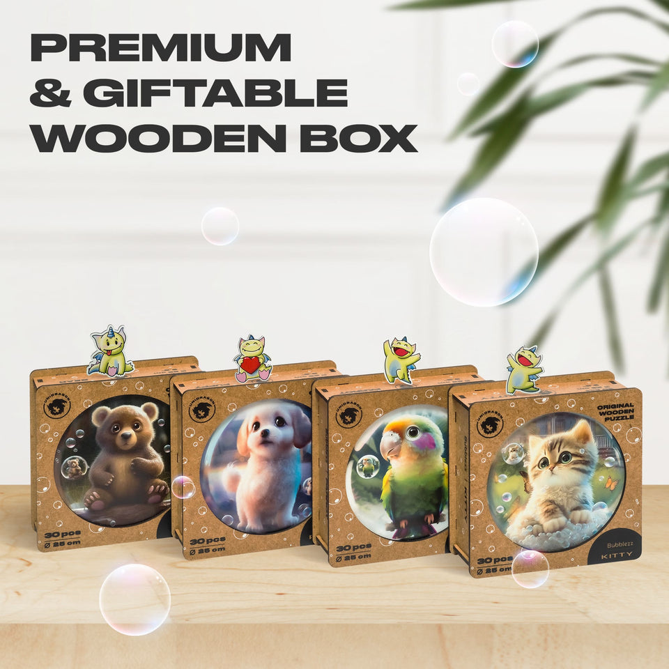 Parrot Bubblezz Jigsaw Puzzle