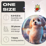 Puppy Bubblezz Jigsaw Puzzle