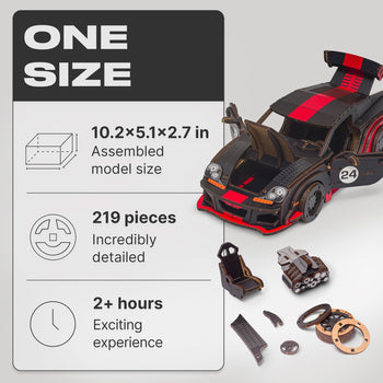 Comet GTS Black-Red Puzzle