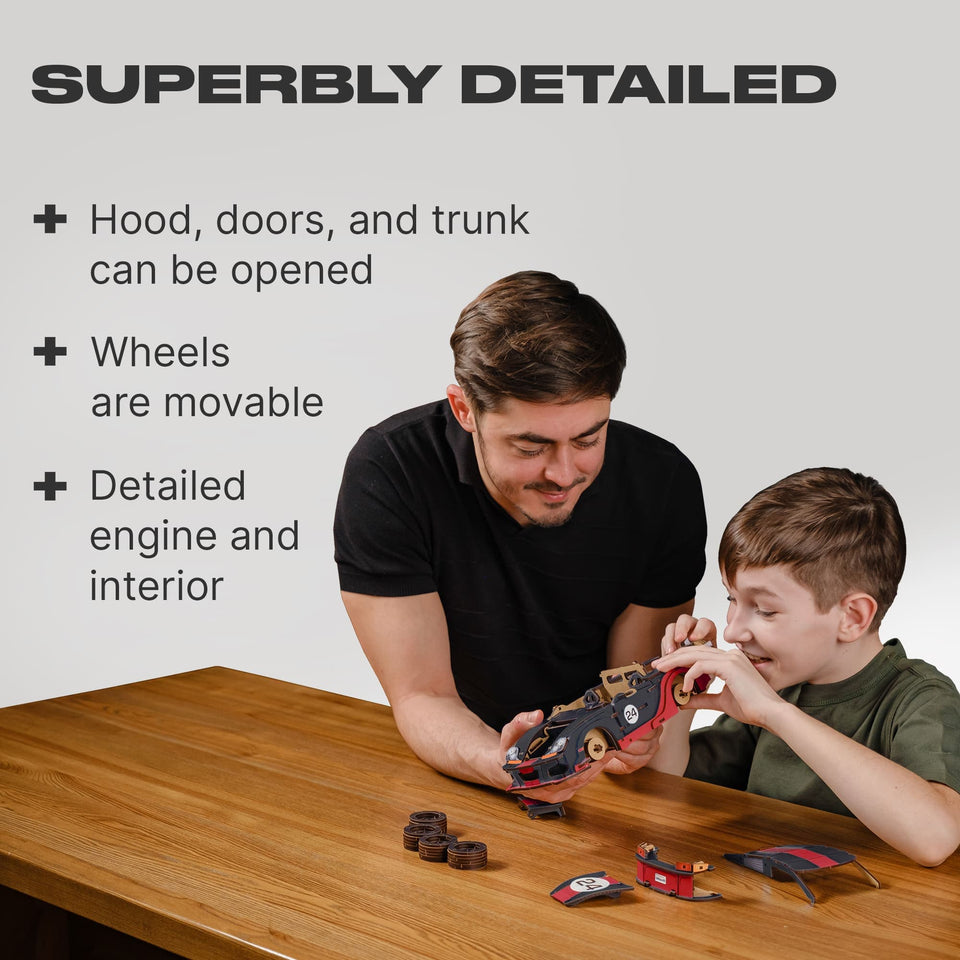 Comet GTS Black-Red Puzzle