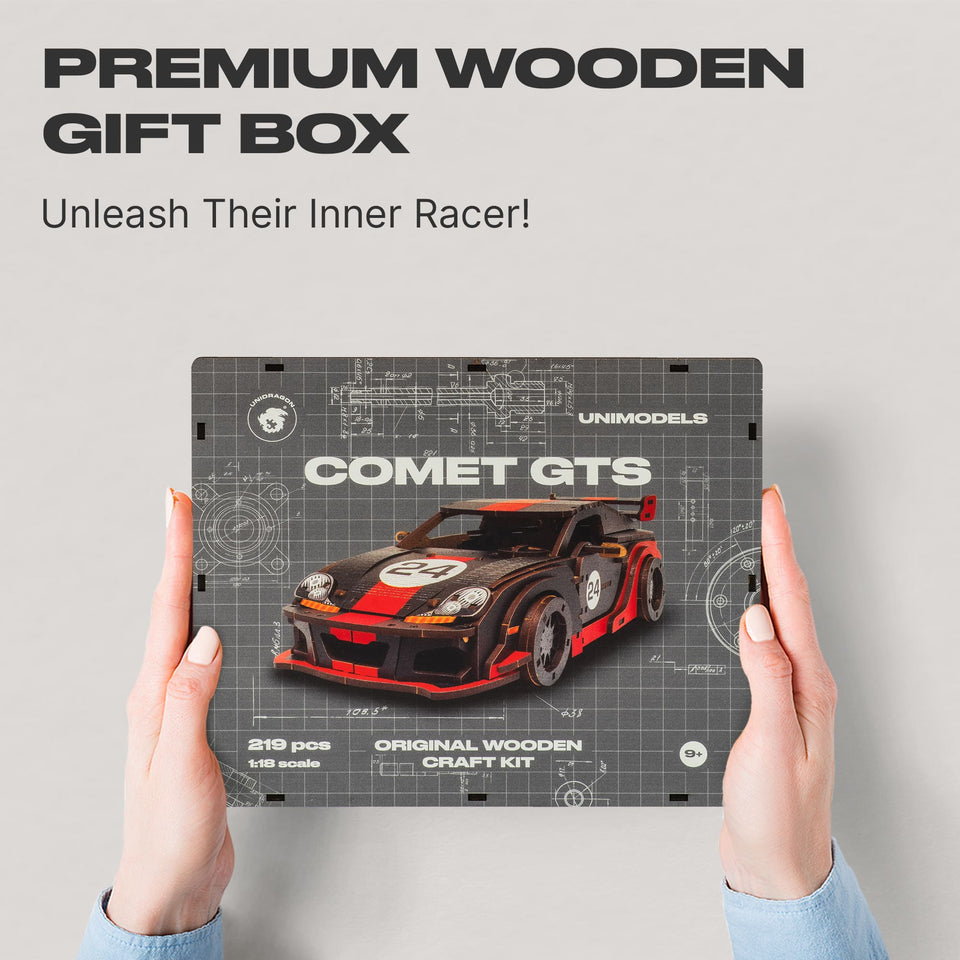 Comet GTS Black-Red Puzzle