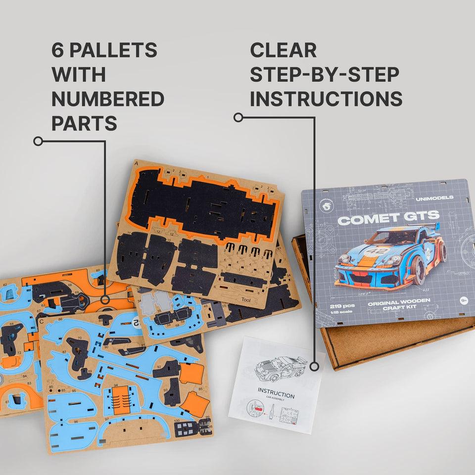 Comet GTS Blue-Orange Puzzle