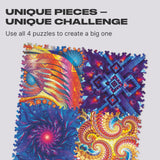 Concurrent Abstraction Jigsaw Puzzle