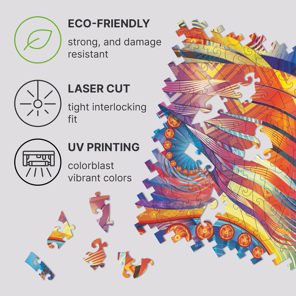 Concurrent Abstraction Jigsaw Puzzle