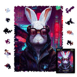 Cyber Rabbit Jigsaw Puzzle
