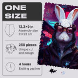 Cyber Rabbit Jigsaw Puzzle