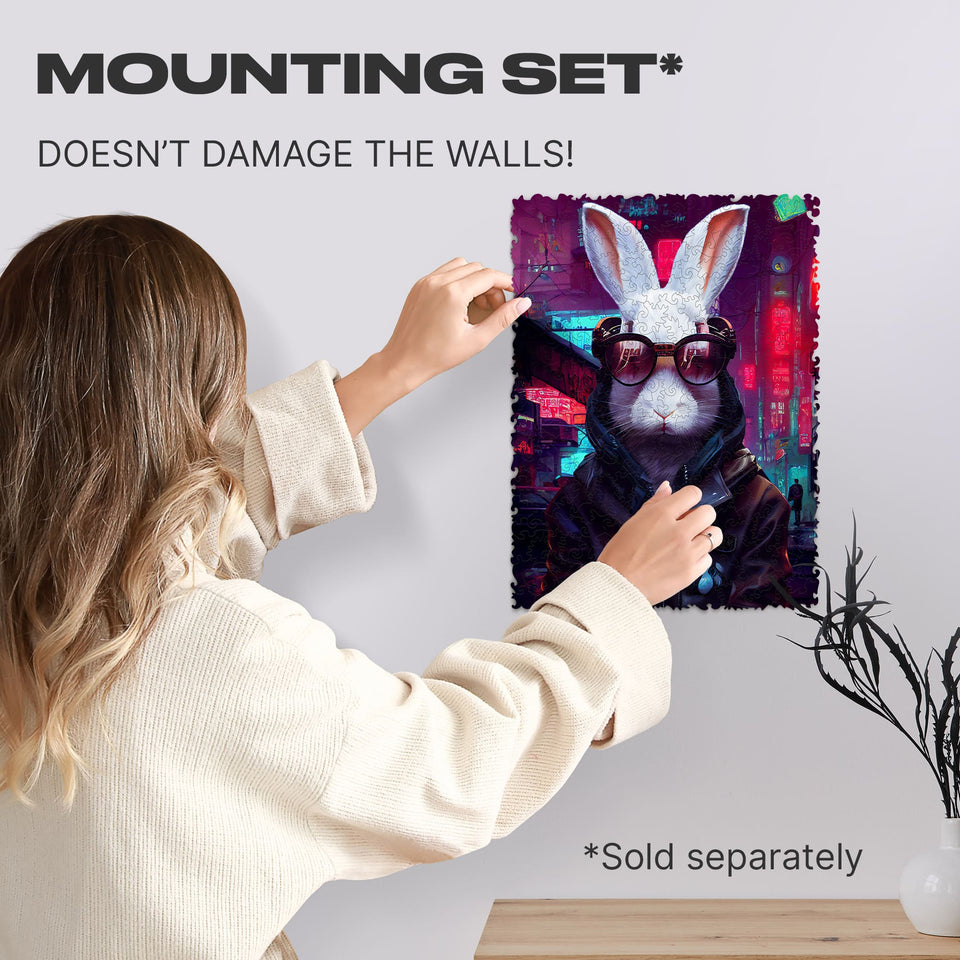 Cyber Rabbit Jigsaw Puzzle