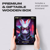 Cyber Rabbit Jigsaw Puzzle