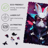 Cyber Rabbit Jigsaw Puzzle