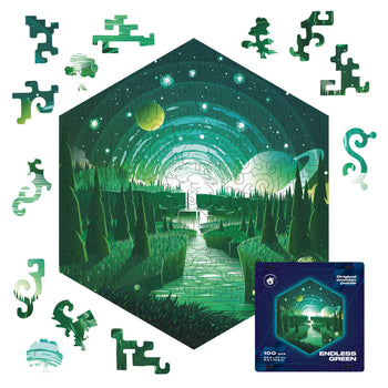 Endless Green Jigsaw Puzzle