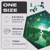 Endless Green Jigsaw Puzzle