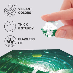 Endless Green Jigsaw Puzzle