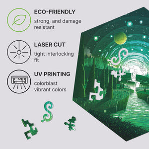 Endless Green Jigsaw Puzzle