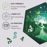 Endless Green Jigsaw Puzzle