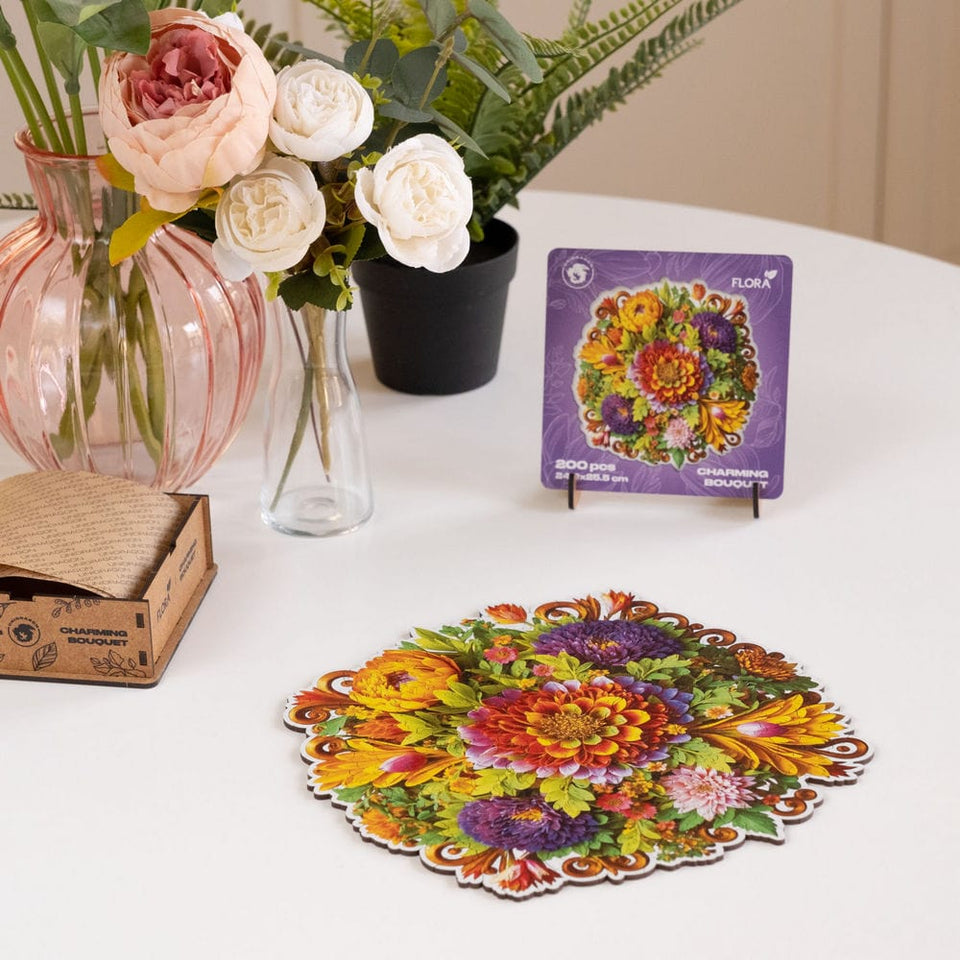Charming Bouquet Jigsaw Puzzle