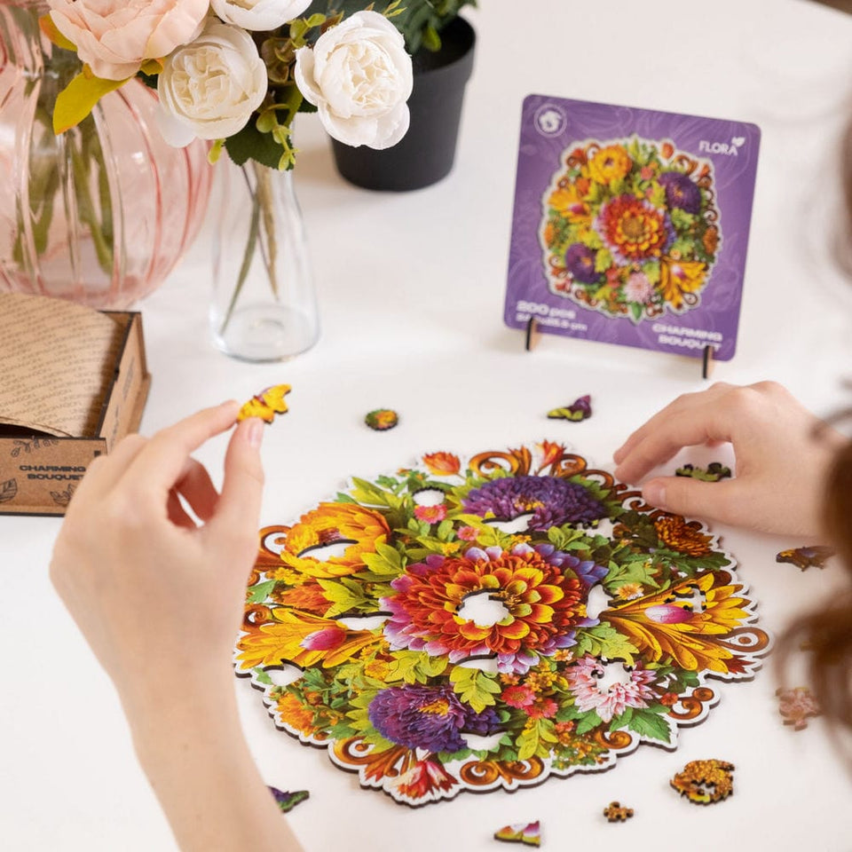 Charming Bouquet Jigsaw Puzzle