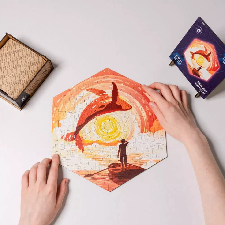 Solar Whale Jigsaw Puzzle