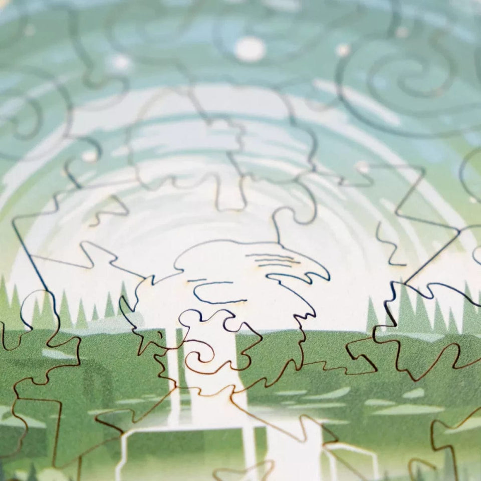 Endless Green Jigsaw Puzzle