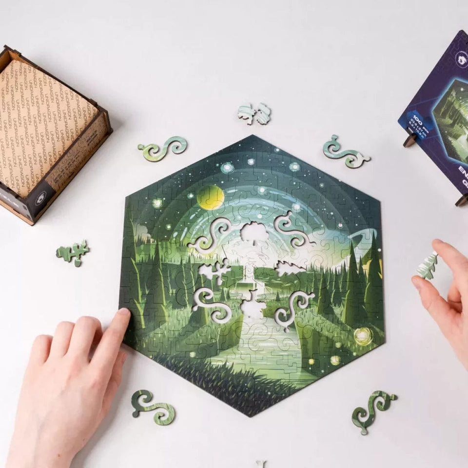 Endless Green Jigsaw Puzzle