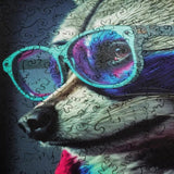 Raccoon Bandit Jigsaw Puzzle