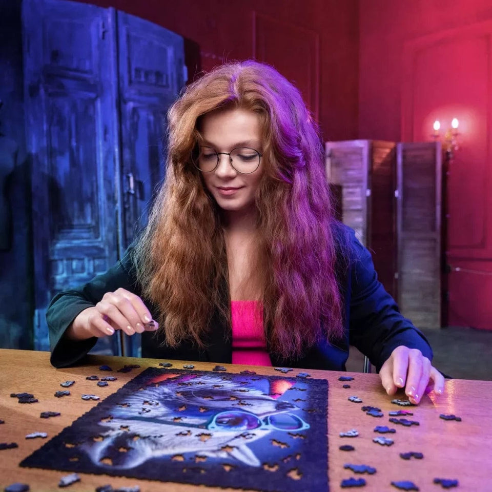 Raccoon Bandit Jigsaw Puzzle