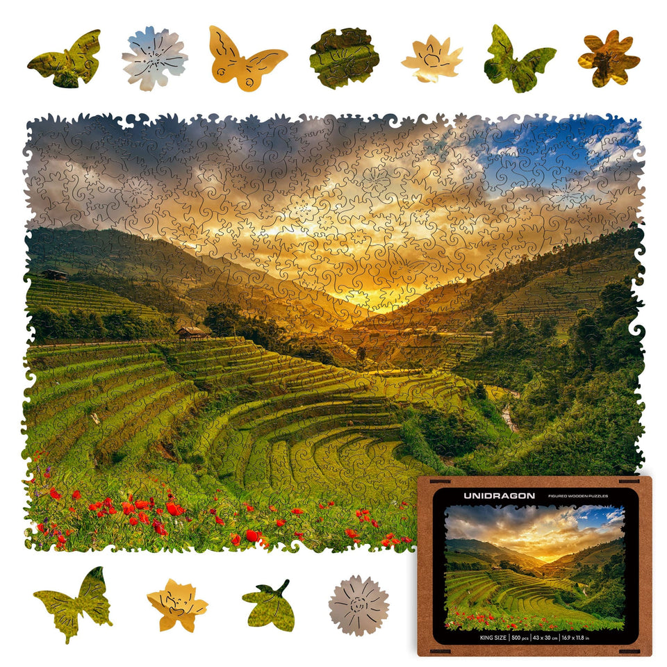 Rice Fields Jigsaw puzzle