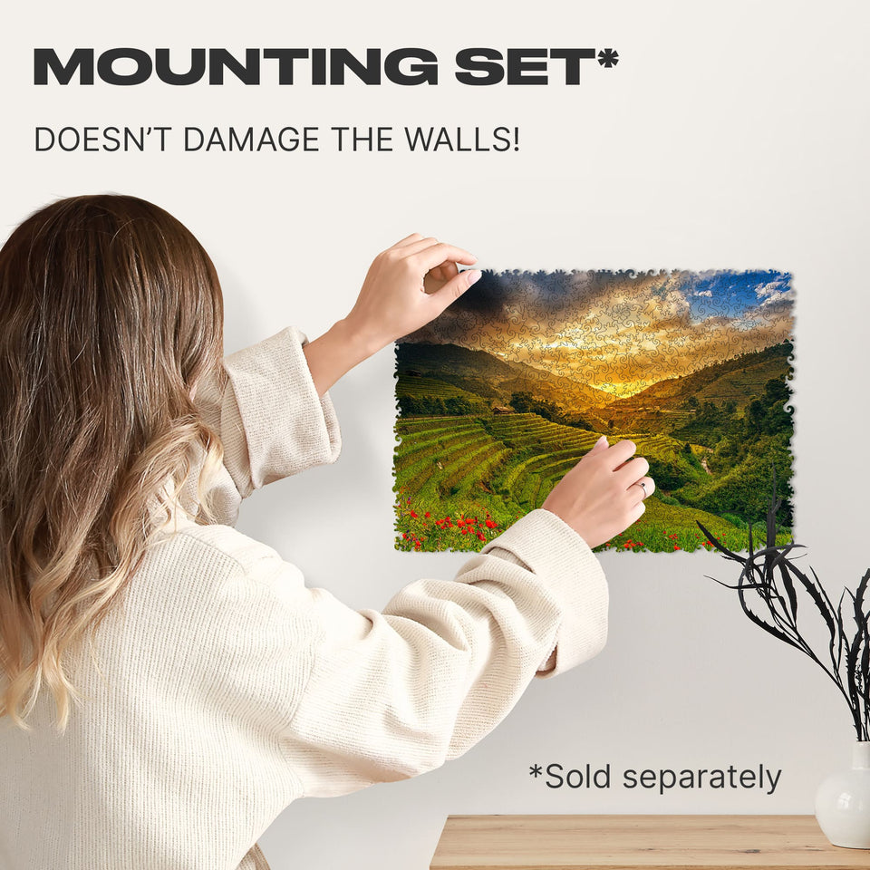 Rice Fields Jigsaw puzzle